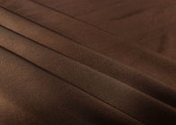200GSM 85٪ الیاف پارچه بافندگی پلی استر برای لباس زیر زیبا قهوه ای