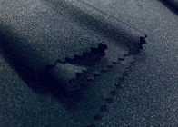 160GSM 82٪ پارچه نایلونی الاستیک کشباف بافندگی برای لباس شنا سیاه