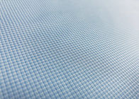 پارچه های 100٪ پلی استر پیراهن پارچه ای بافندگی ساده برای چک های آبی کارگر