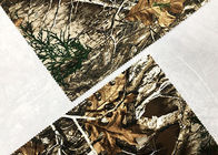 چاپ مقاله کاغذی پارچه مخملی پلی استر 180GSM برای ژاکت در فضای باز - جنگل زمستانی