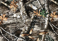 چاپ مقاله کاغذی پارچه مخملی پلی استر 180GSM برای ژاکت در فضای باز - جنگل زمستانی
