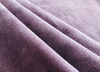 400GSM Stretchy 92٪ پلی استر دو جداره جیر برای لباس Taro Purple